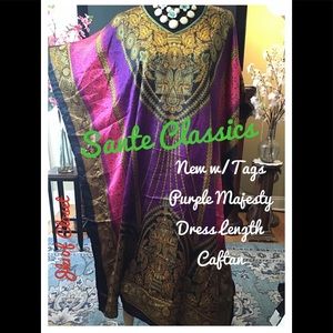 LOWEST🌺 NWT SANTE CLASSICS MULTICOLOR FULL LENGTH CAFTAN
